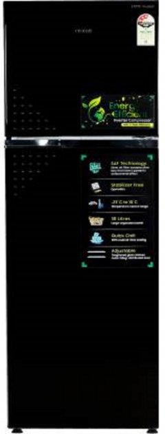 Croma 307 L Frost Free Double Door 3 Star Refrigerator (CRLR310FFD259607)
