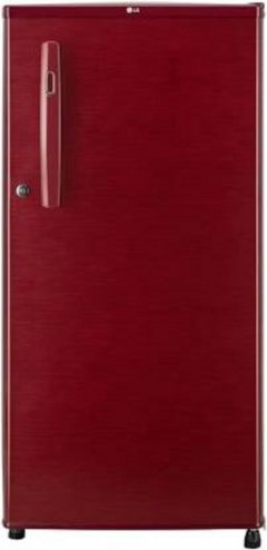 Compare LG 190 L Direct Cool Single Door 2 Star Refrigerator (GL B199OPRC)