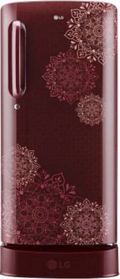 Compare LG 190 L Direct Cool Single Door 5 Star Refrigerator (GL D201ARRZ)