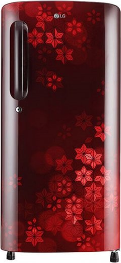 Compare LG 190 L Direct Cool Single Door 3 Star Refrigerator (GL B201ASQD)