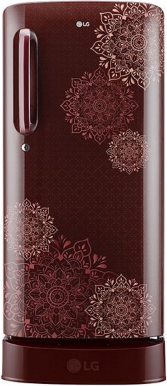 Compare LG 190 L Direct Cool Single Door 3 Star Refrigerator (GL D201ARRD)