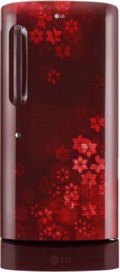 Compare LG 215 L Direct Cool Single Door 3 Star Refrigerator (GL D221ASQD)