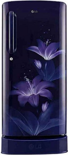 Compare LG 215 L Direct Cool Single Door 3 Star Refrigerator (GL D221ABGD)