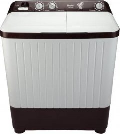 Compare Haier 6.5 kg Semi Automatic Top Load Washing Machine (HTW65-187BO)