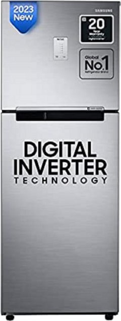 Compare Samsung 236 L Frost Free Double Door 2 Star Refrigerator (RT28C3452S8)