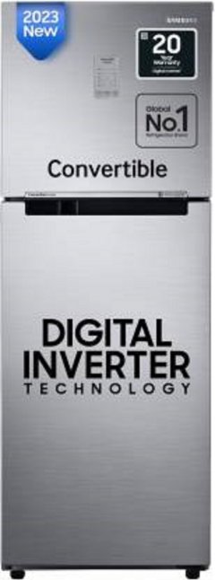 Compare Samsung 236 L Frost Free Double Door 2 Star Refrigerator (RT28C3742S8)