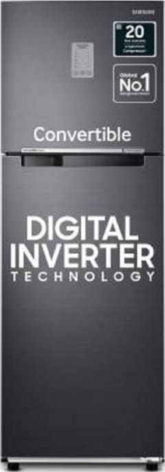 Compare Samsung 256 L Frost Free Double Door 3 Star Refrigerator (RT30C3733BX) vs Haier 240 L Frost Free Double Door 2 Star Refrigerator (HEF 252DS P)