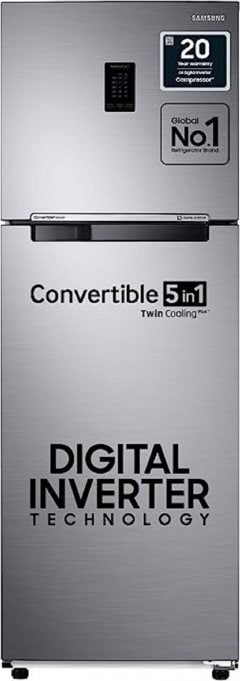 Compare Whirlpool 411 L Frost Free Double Door 2 Star Refrigerator (IF INV CNV 455 21857) vs Samsung 322 L Frost Free Double Door 3 Star Refrigerator (RT37C4523SL)