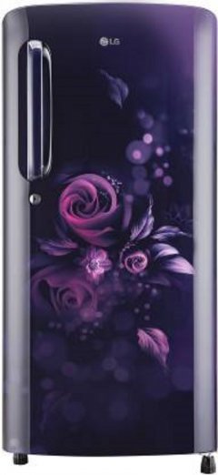 Compare LG 185 L Direct Cool Single Door 3 Star Refrigerator (GL B201ABED)