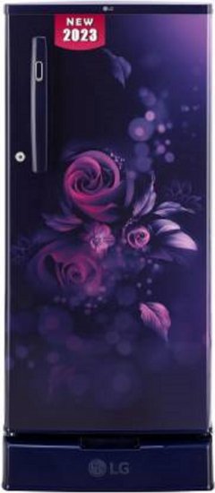 Compare LG 185 L Direct Cool Single Door 4 Star Refrigerator (GL D199OBEY) vs LG 242 L Frost Free Double Door 2 Star Refrigerator (GL N292BSEY)