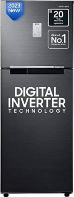 Compare Samsung 236 L Frost Free Double Door 2 Star Refrigerator (RT28C3452BX/HL)