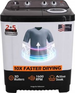 White Westinghouse (Trademark by Electrolux) 7.5 kg Semi Automatic Top Load Washing Machine (SFW7500)