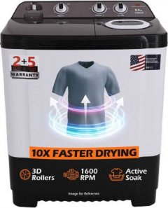 White Westinghouse (Trademark by Electrolux) 8.5 kg Semi Automatic Top Load Washing Machine (SFW8500)
