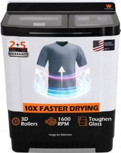 White Westinghouse (Trademark by Electrolux) 8.5 kg Semi Automatic Top Load Washing Machine (SFW8500G)