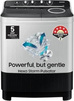 Samsung 10.5 kg Semi Automatic Top Load Washing Machine (WT10C4260GG/TL)