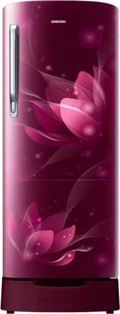 Compare Samsung 184 L Direct Cool Single Door 2 Star Refrigerator (RR20C2812R8/NL)