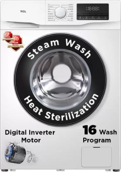 TCL 8.5 kg Fully Automatic Front Load Washing Machine (TWF85-P6S)