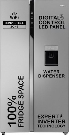 Compare Haier 596 L Frost Free Double Door Refrigerator (HRS-682SWDU1) vs Samsung 550 L Frost Free French Door Refrigerator (RF57A5032S9/TL)