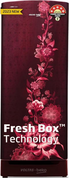 Compare Voltas Beko 183 L Direct Cool Single Door 5 Star Refrigerator (RDC215A / W0VWR0M0B00GO) vs Whirlpool 184 L Direct Cool Single Door 4 Star Refrigerator (205 WDE ROY 4S Inv)