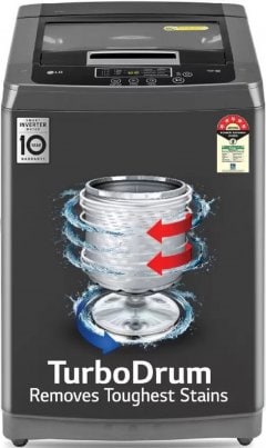 LG 8 kg Fully Automatic Top Load Washing Machine (T80SKMB1Z)