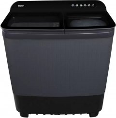 Haier 8.5 kg Semi Automatic Top Load Washing Machine (HTW85-178BBK)