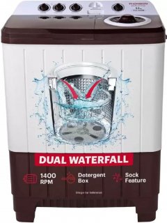 Compare Thomson 12 kg Semi Automatic Top Load Washing Machine (TSA1200B) vs Motorola 14 kg Semi Automatic Top Load Washing Machine (MTSA1405NNNDB)