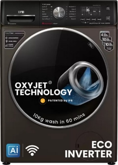 Compare IFB 10 kg Fully Automatic Front Load Washing Machine (EXECUTIVE PLUS MXC 1014 SSL) vs Haier 10.5 kg Fully Automatic Front Load Washing Machine (HWD105-B14959S8U1)