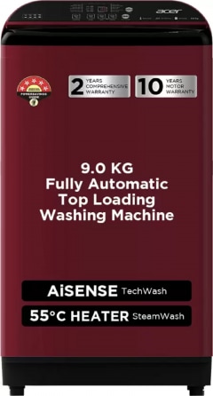 Acer 10 kg Fully Automatic Top Load Washing Machine (AR10HFATLH2C2CR24D)