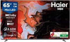 Compare Haier M80F Mini LED 4K