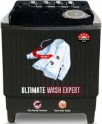 Power Guard 8.5 kg Semi Automatic Top Load Washing Machine (PG85WM-BK-TP)
