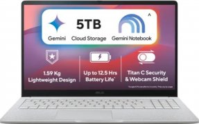 Compare Asus Chromebook CX15 (CX1505CTA)