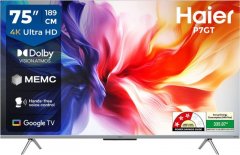Compare Haier 75 Inch LED Ultra HD (4K) Smart TV (75P7GT)