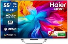 Haier 55 Inch QLED Ultra HD (4K) Smart TV (55S800QT)