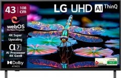 LG 43 Inch LED Ultra HD (4K) Smart TV (43UA82006LA)