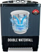 Compare Power Guard 7.5 kg Semi Automatic Top Load Washing Machine (PG75WM-BKGY-OP-IK)