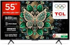 TCL 55 Inch QD-Mini LED Ultra HD (4K) Smart TV (55C6K)
