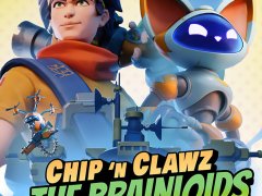 Chip ‘n Clawz vs. The Brainioids