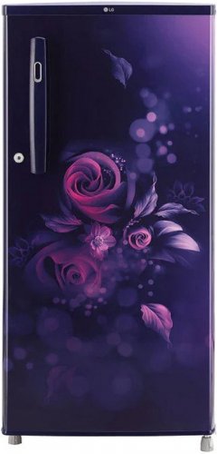 Compare LG 190 L Direct Cool Single Door 2 Star Refrigerator (GL-B199OBEC)