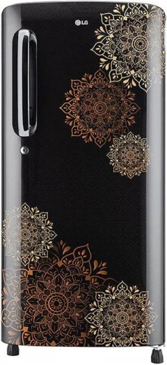Compare LG 190 L Direct Cool Single Door 3 Star Refrigerator (GL B201AERD)
