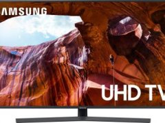 Compare Samsung 75 Inch QLED Ultra HD (4K) TV (Q60RAK QA75Q60RAKXXL) vs Samsung 65 Inch LED Ultra HD (4K) TV (UA65RU7470UXXL)