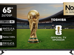 Compare Toshiba 65-Inch 4K Ultra HD Smart Mini LED QLED TV (65Z670SP)