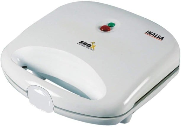Inalsa Snax Toast Sandwich Maker (White)