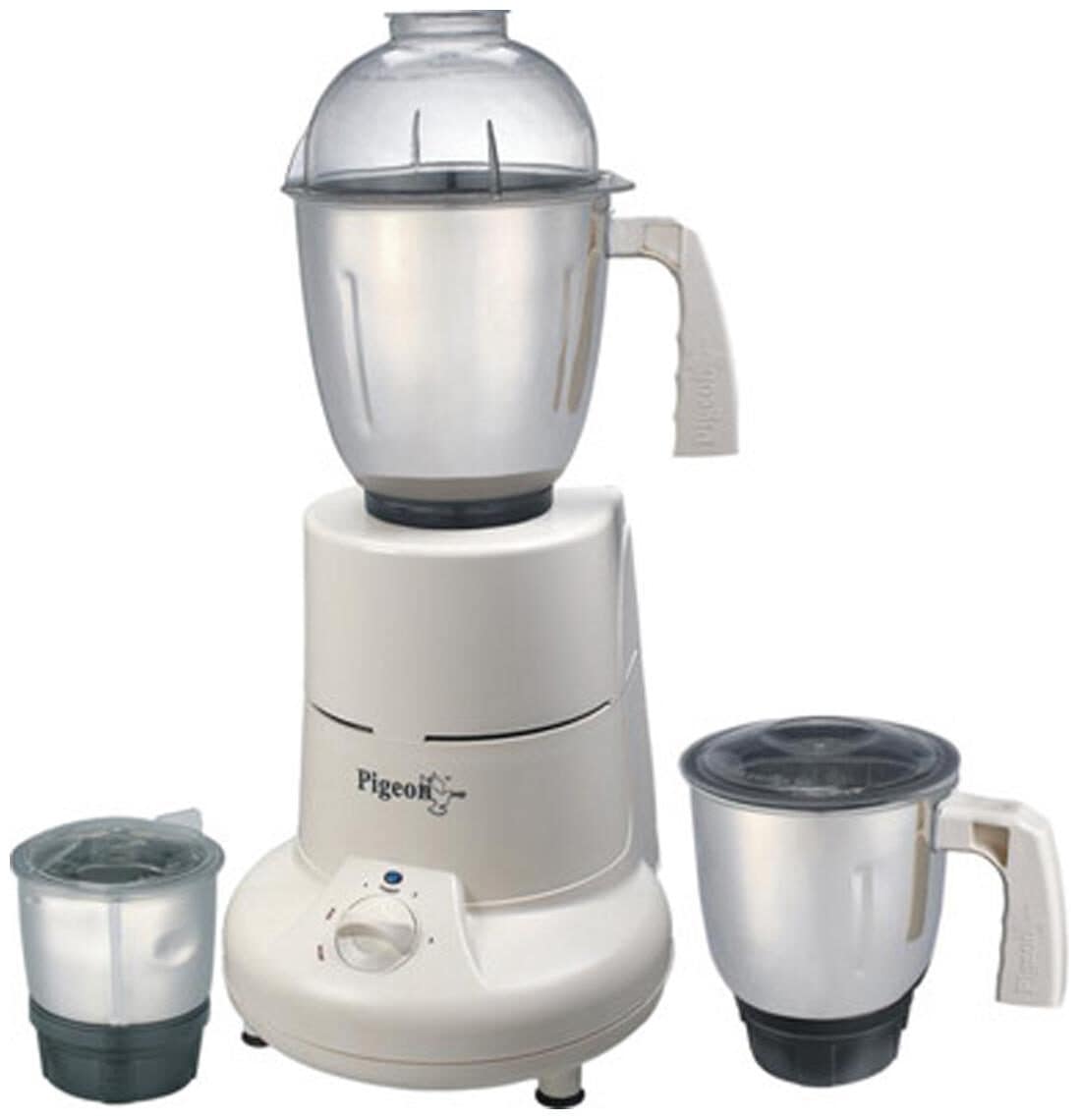 Pigeon Special 750W Mixer Grinder (White, 3 Jar)