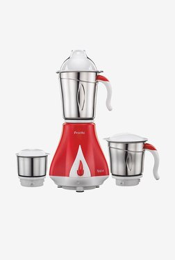Preethi Spice MG203 550W Mixer Grinder (Red, 3 Jar)