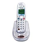 Sonics SS717CL Cordless Landline Phone (Silver)