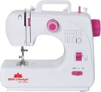 BMS Lifestyle StitchMaster Electric Sewing Machine (White)
