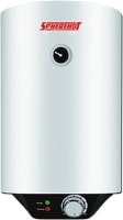 Spherehot 10L Storage Water Geyser (Cylendro, Silver & White)