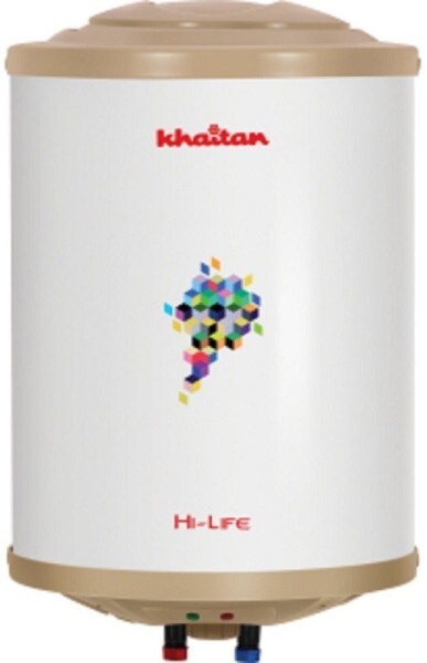 Khaitan 15L Storage Water Geyser (Hi-Life, Ivory) Price in India,  Specifications, Comparison (31st August 2023) | Pricee.com