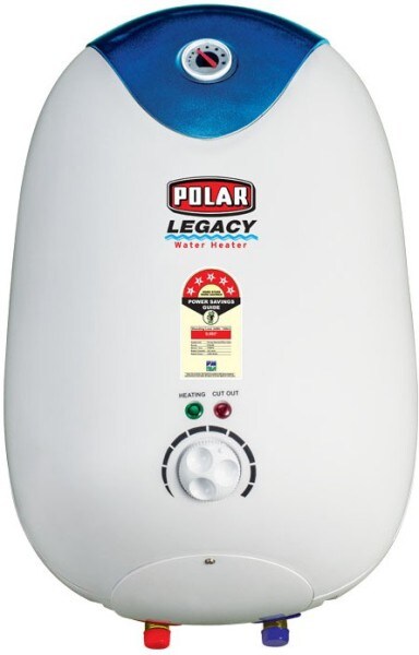 Polar 15L Storage Water Geyser (Legacy, White) Price in India,  Specifications, Comparison (11th October 2023) | Pricee.com