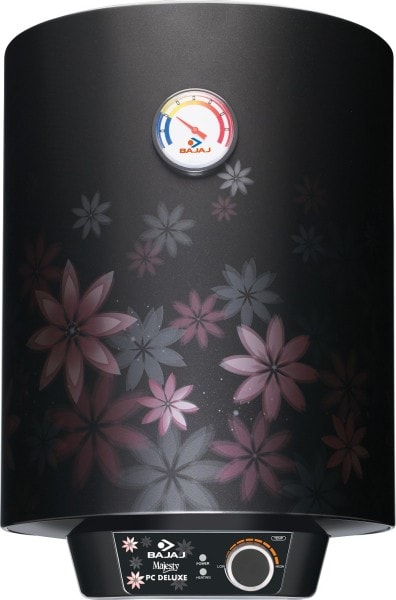 Bajaj 10L Storage Water Geyser (Majesty PC Deluxe, Black) Price in India,  Specifications, Comparison (9th October 2023) | Pricee.com